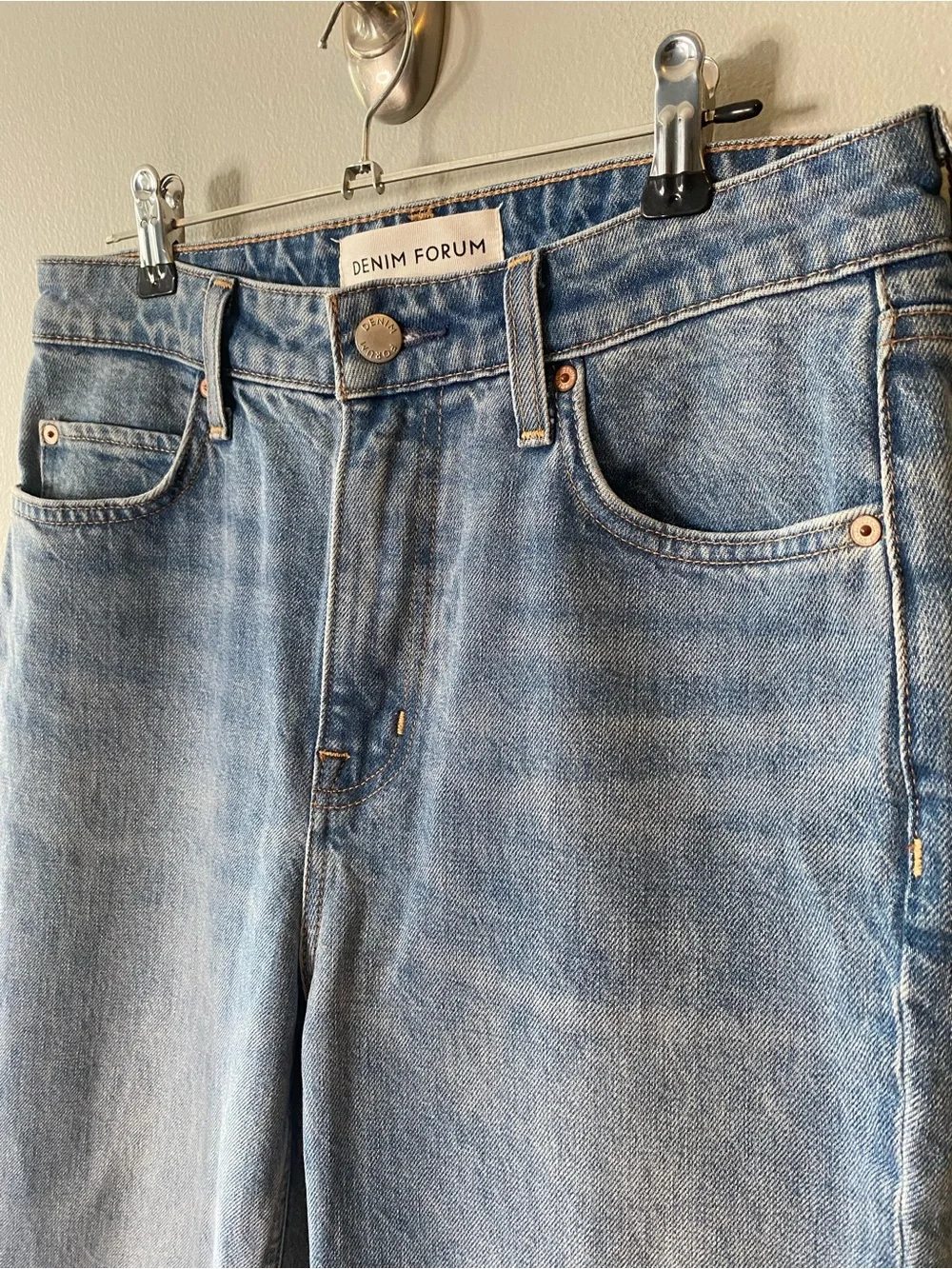 Denim Forum The 90s Nina Hi-Rise Straight Jeans - Picture 3 of 7